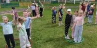 Праздник, посвященный Дню защиты детей прошел в нашем учреждении. С песнями, танцами и играми дети встретили начало лета.